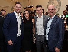 David Doyle with Melissa Byrne, Ross Cunningham and Paul Moran